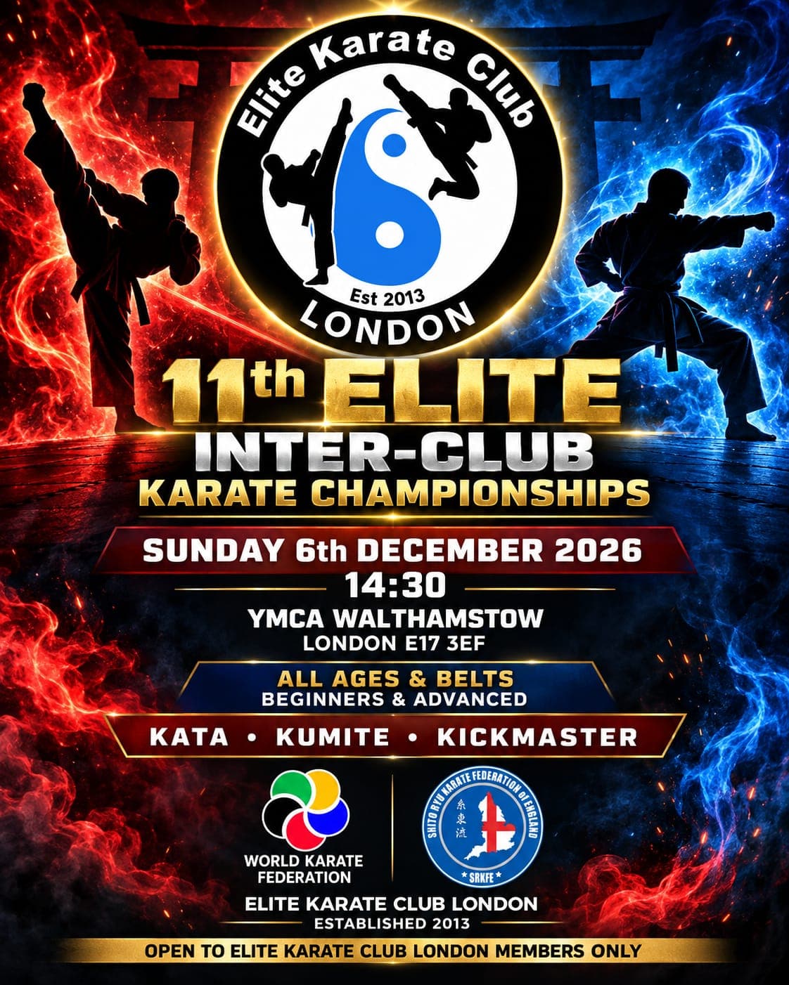 11th Elite Inter-Club Karate Championships